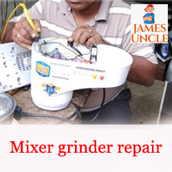 Mixer grinder technician Mr. Pulak Halder in Kasba